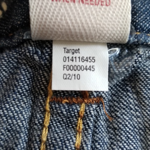 Mossimo Supply Co. Women's Lowest Waist Straight Skinny Jeans Size 11 Long NEW - Picture 12 of 12